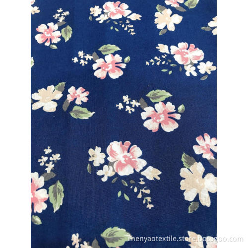 Simple and Atmospheric Cotton Linen Printed Fabric
